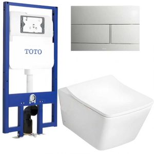 Bồn Cầu TOTO CW522A TC512A WH172A MB171M#SS Treo Tường