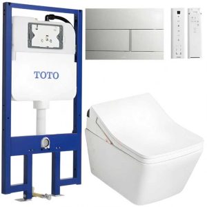 Bồn Cầu TOTO CW522EA TCF797C2Z WH172AAT MB171M#SS Nắp Rửa Điện Tử Tự Xả