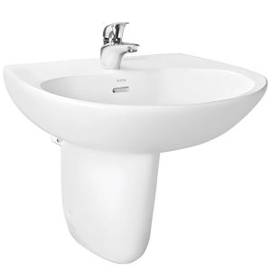 Lavabo TOTO LHT239CR Treo Tường Chân Ngắn
