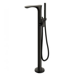 Vòi Sen Xả Bồn Tắm TOTO TBG01306BA#MBL TBN01105B Nóng Lạnh Đặt Sàn Màu Đen Mờ