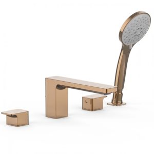 Vòi Xả Bồn Tắm American Standard WF-1300WS Acacia E Nóng Lạnh Màu Vàng Hồng