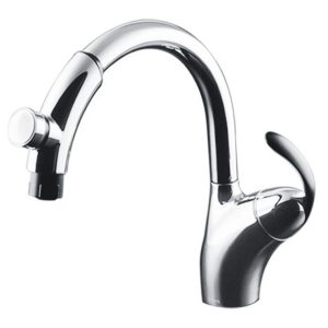 Vòi Bếp TOTO TKN34PBTRR Nóng Lạnh Rút Dây