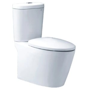 Bồn Cầu CAESAR CD1348 Thùng T1148 Nắp Êm