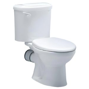 Bàn Cầu Caesar CPT1332 Thùng T1116 Thoát Ngang Xả Gạt