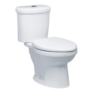 Bồn Cầu CAESAR CT1338 Thùng T1138 1 Nhấn Nắp Thường