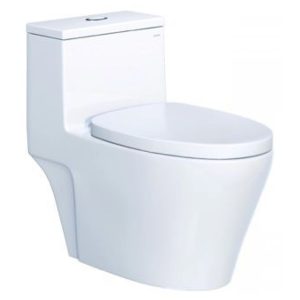 Bồn Cầu CAESAR CD1356 Một Khối Nắp Êm