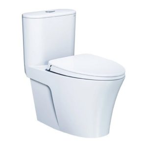 Bồn Cầu CAESAR CD1395 Một Khối Nắp Êm