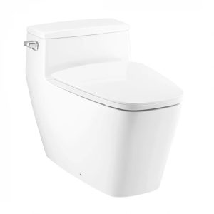 Bồn Cầu COTTO C101907 1 Khối Hercules Curve Xả Gạt