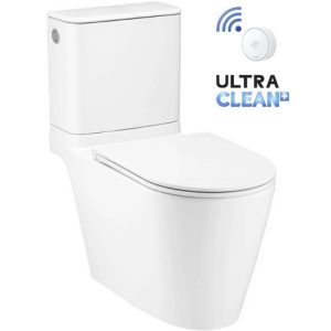 Bồn Cầu COTTO C125337 2 Khối Xả Không Chạm Nắp Êm