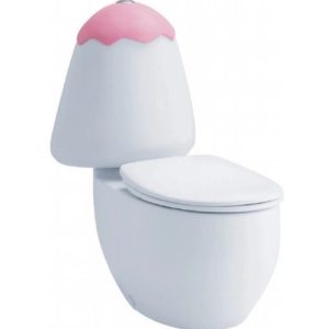 Bồn Cầu COTTO C15037 RA 2 Khối Googai Trẻ Em Nắp Thường