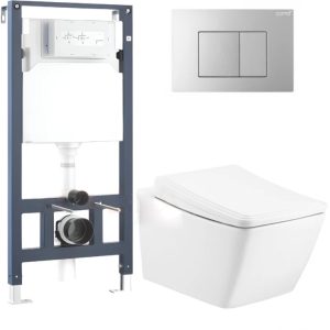 Bồn Cầu COTTO SC19337(F) Treo Tường Thantara Nắp Êm