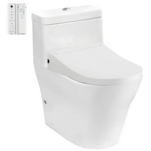 Bàn Cầu TOTO CW166RB TCF34320GAA T53P100VR Nắp Điện Tử Chữ D S5