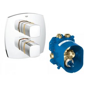 Mặt Điều Khiển Sen GROHE Grandera 19948IG0 + Bộ Trộn Ổn Nhiệt 35500000