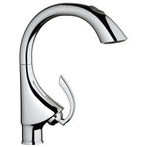 Vòi Bếp GROHE 33782000 K4 Dây Rút Nóng Lạnh