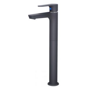 Vòi Lavabo Caesar Lạnh B061CBU Thân Cao Màu Đen