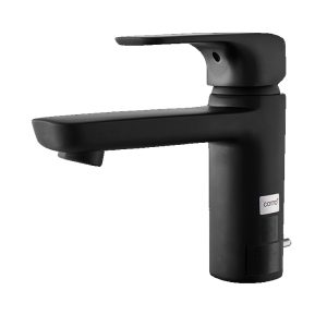Vòi Lavabo COTTO CT2123A#BL Scirocco Nóng Lạnh Màu Đen