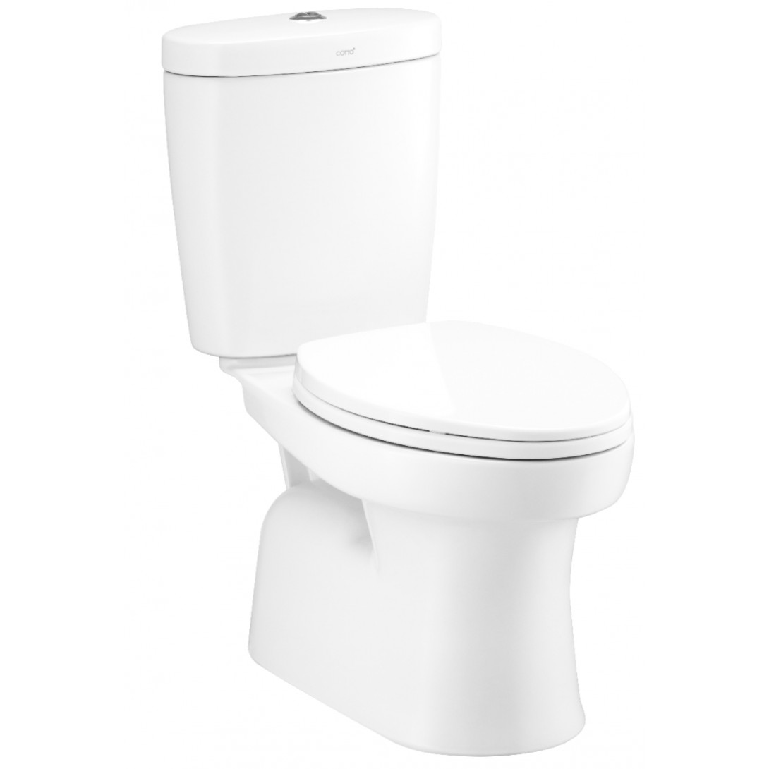 Bồn Cầu COTTO C1389 2 Khối Xả Nhấn