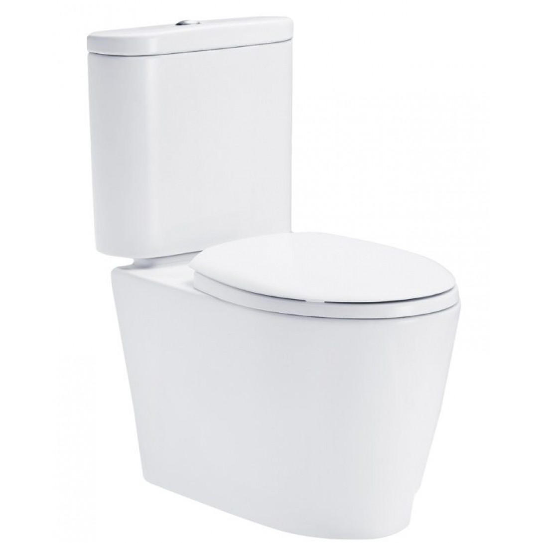 Bồn Cầu COTTO C16817 Hai Khối 3x3 E1 Nắp Êm